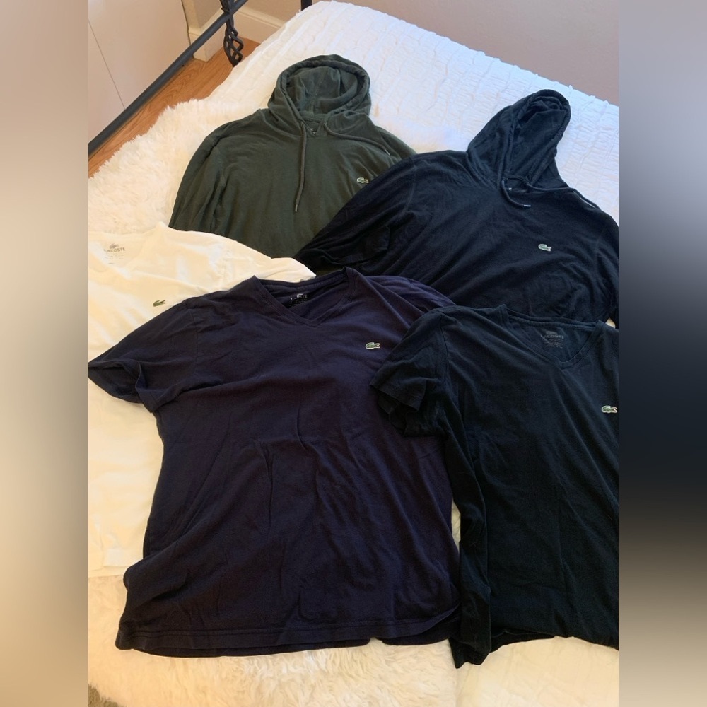Lacoste Shirt Bundle!